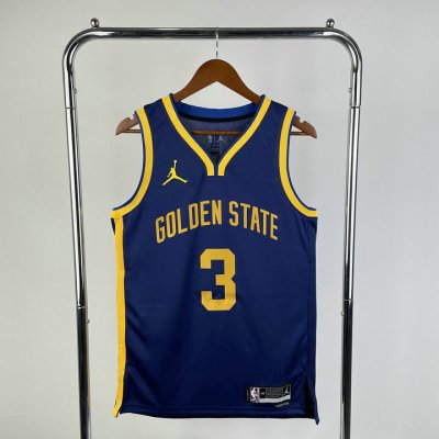 NBA 3 Paul Golden State Warriors 22-23 statement Maillot Marine